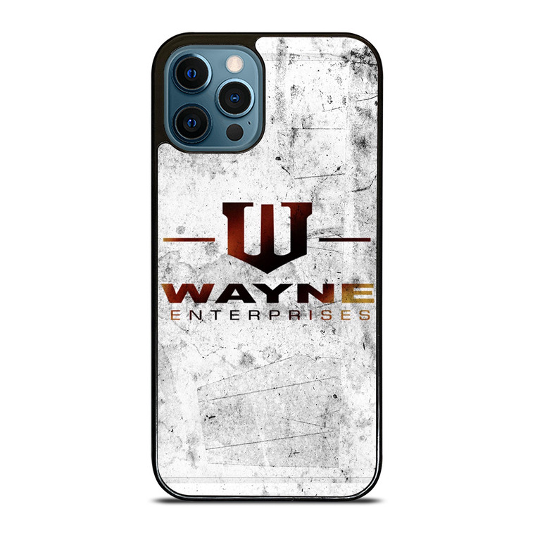 WAYNE ENTERPRISES WHITE LOGO iPhone 12 Pro Max Case Cover