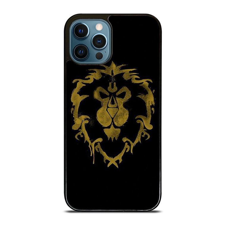 WORLD OF WARCRAFT ALLIANCE BLACK LOGO iPhone 12 Pro Max Case Cover