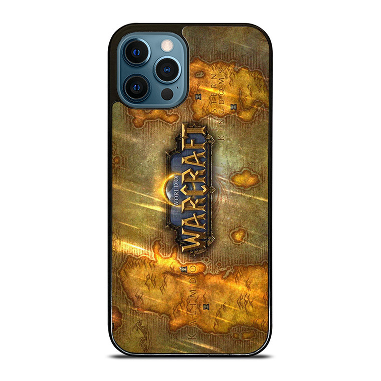 WORLD OF WARCRAFT GAMES MAP 2 iPhone 12 Pro Max Case Cover