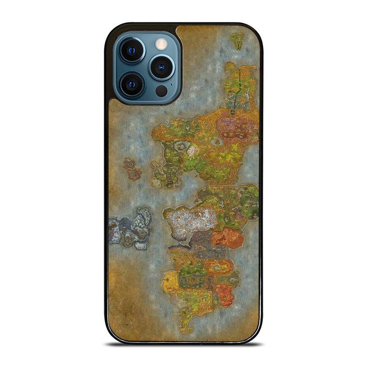 WORLD OF WARCRAFT GAMES MAP iPhone 12 Pro Max Case Cover