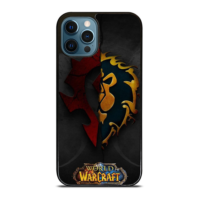 WORLD OF WARCRAFT HORDE ALLIANCE LOGO iPhone 12 Pro Max Case Cover