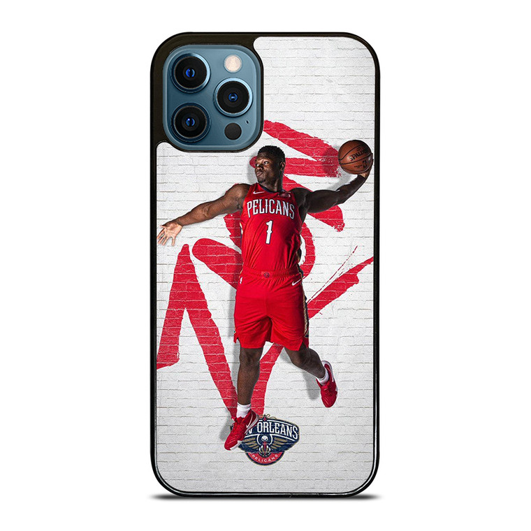 ZION WILLIAMSON NEW ORLEANS PELICANS NBA 2 iPhone 12 Pro Max Case Cover