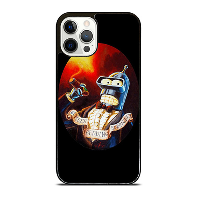 BENDER BENDING RODRIGUEZ CARTOON iPhone 12 Pro Case Cover