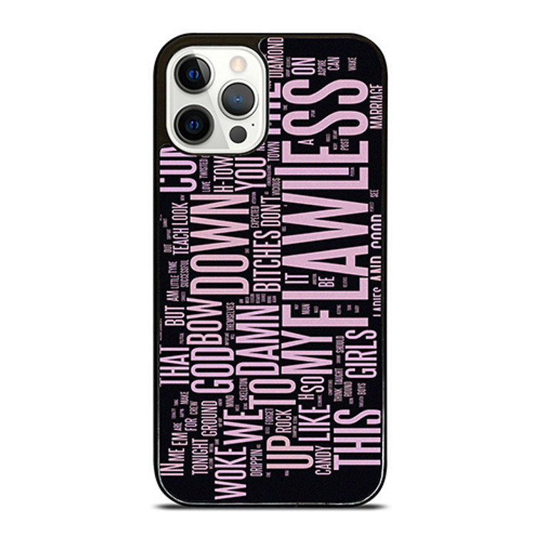 BEYONCE FLAWLESS TYPOGAPHY iPhone 12 Pro Case Cover