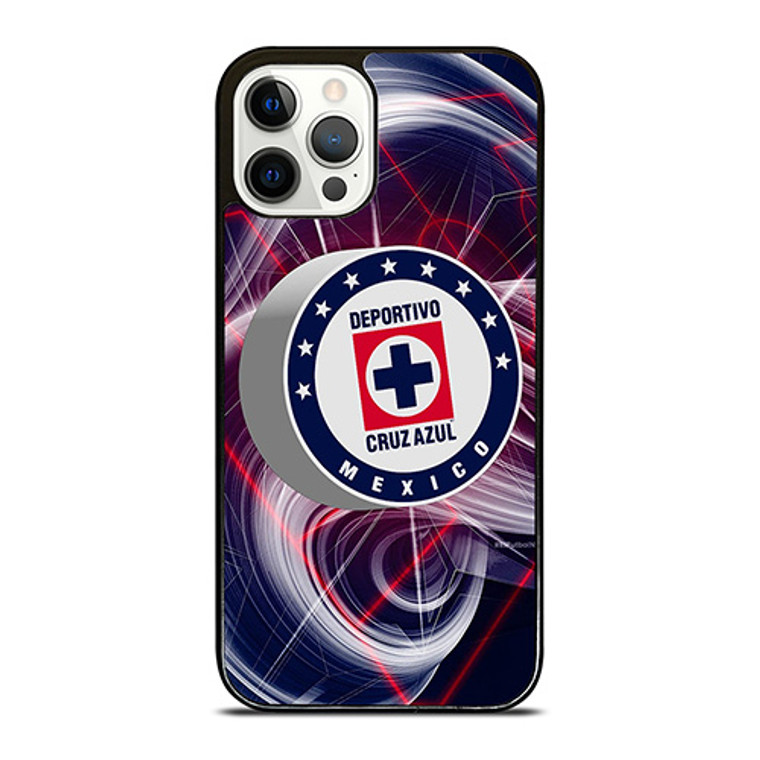 DEPORTIVO CRUZ AZUL MEXICO ABSTRACT LOGO iPhone 12 Pro Case Cover
