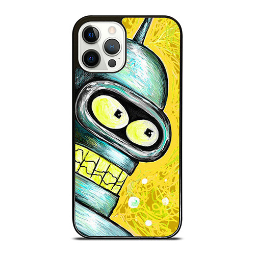 FUTURAMA BENDER CARTOON PAINTED iPhone 12 Pro Case Cover