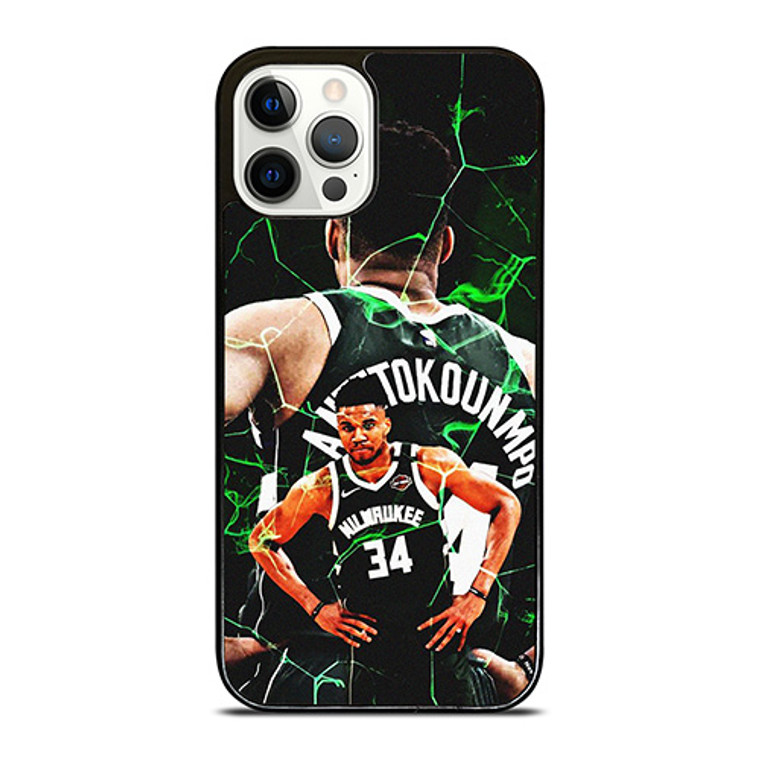 GIANNIS ANTETOKOUNMPO NBA MILWAUKEE BUCKS iPhone 12 Pro Case Cover GIANNIS ANTETOKOUNMPO NBA MILWAUKEE BUCKS iPhone 12 Pro Case Cover