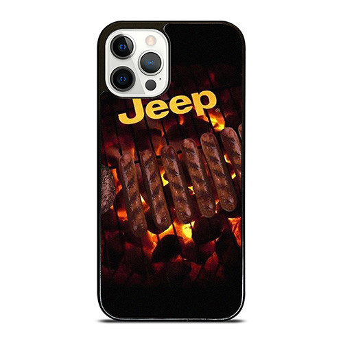JEEP BURNING LOGO iPhone 12 Pro Case Cover