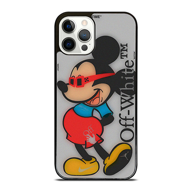 MICKEY MOUSE OFF WHITE ART iPhone 12 Pro Case Cover MICKEY MOUSE OFF WHITE ART iPhone 12 Pro Case Cover