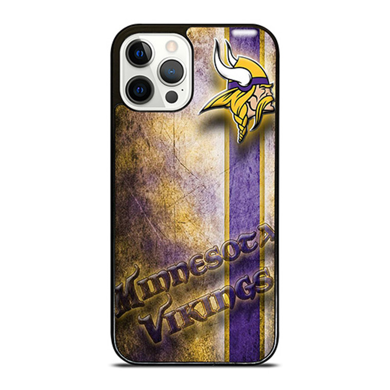 MINNESOTA VIKINGS GRUNGE LOGO iPhone 12 Pro Case Cover MINNESOTA VIKINGS GRUNGE LOGO iPhone 12 Pro Case Cover