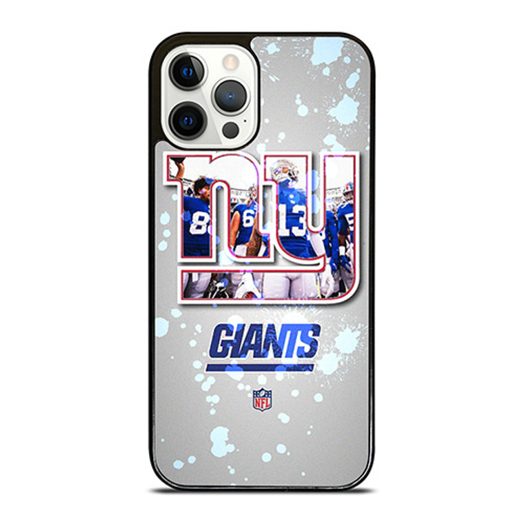 NEW YORK GIANTS NFL SPLASHED iPhone 12 Pro Case Cover NEW YORK GIANTS NFL SPLASHED iPhone 12 Pro Case Cover