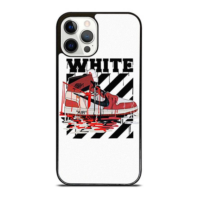 NIKE AIR JORDAN OFF WHITE MELTED iPhone 12 Pro Case Cover NIKE AIR JORDAN OFF WHITE MELTED iPhone 12 Pro Case Cover