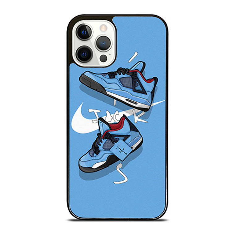NIKE AIR JORDAN TRAVIS SCOTT CACTUS JACK iPhone 12 Pro Case Cover NIKE AIR JORDAN TRAVIS SCOTT CACTUS JACK iPhone 12 Pro Case Cover