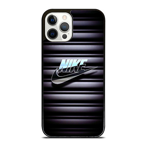 NIKE METAL GLASS LOGO iPhone 12 Pro Case Cover