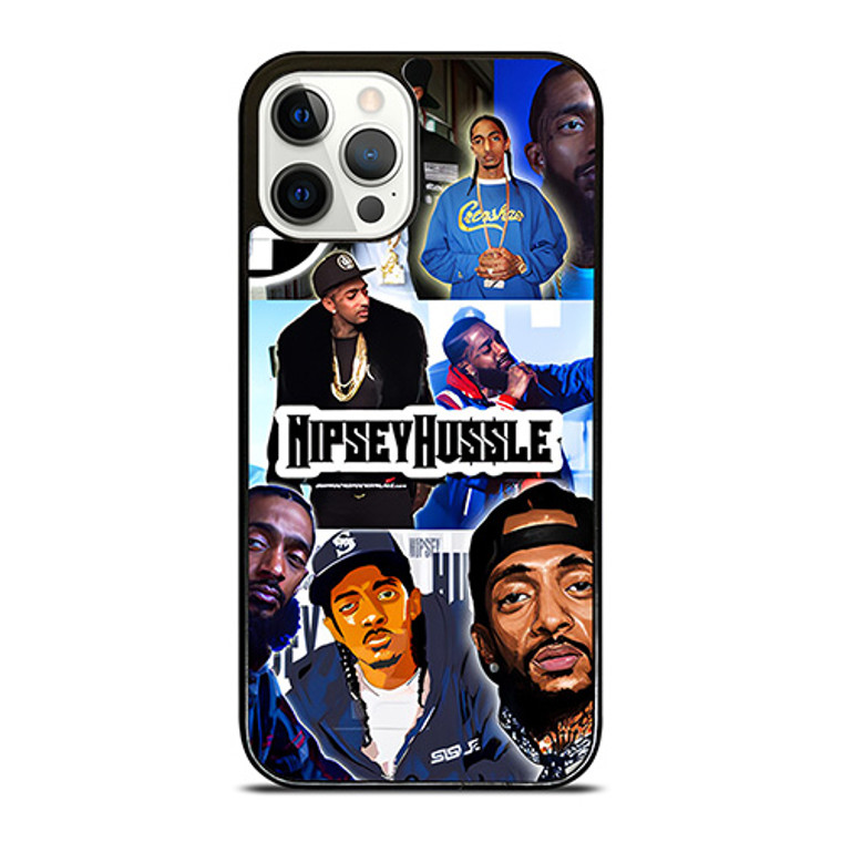 NIPSEY HUSSLE RAPPER COLLAGE iPhone 12 Pro Case Cover NIPSEY HUSSLE RAPPER COLLAGE iPhone 12 Pro Case Cover