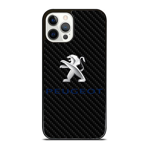 PEUGEOT CARBON EMBLEM iPhone 12 Pro Case Cover