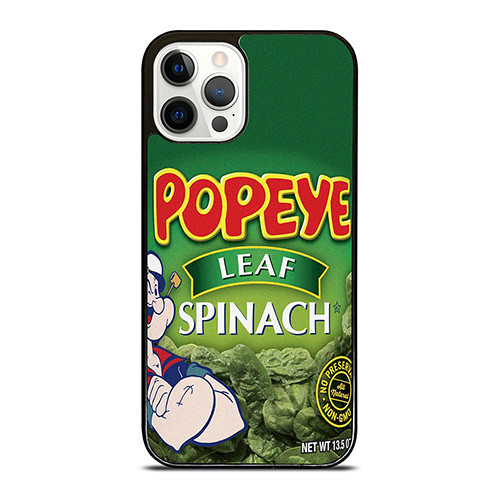 POPEYE LEAF SPINACH iPhone 12 Pro Case Cover