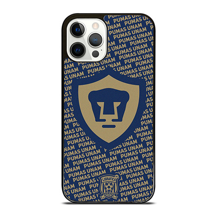 PUMAS UNAM FOOTBAL PATTERN iPhone 12 Pro Case Cover
