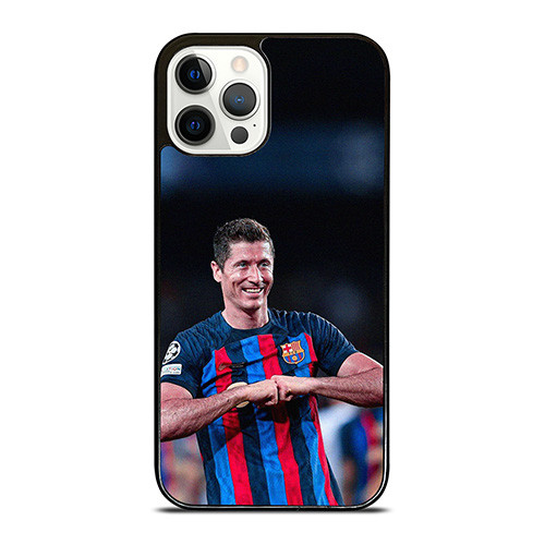 ROBERT LEWANDOWSKI BARCELONA iPhone 12 Pro Case Cover