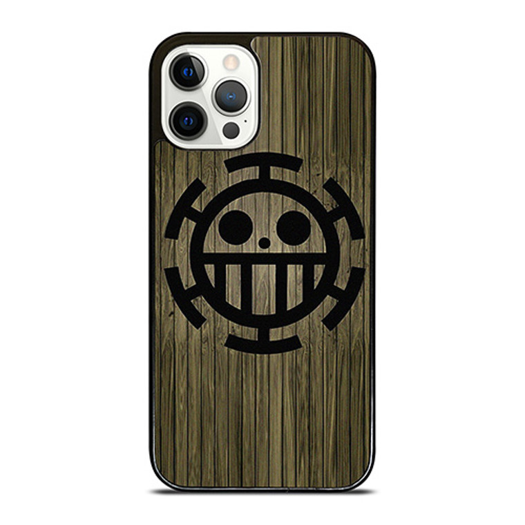 TRAFALGAR LAW ONE PIECE WOOD SYMBOL iPhone 12 Pro Case Cover
