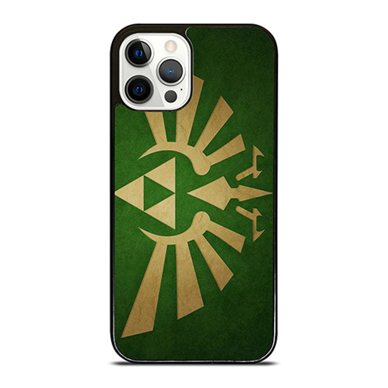 TRIFORCE LEGEND OF ZELDA GREEN LOGO iPhone 12 Pro Case Cover