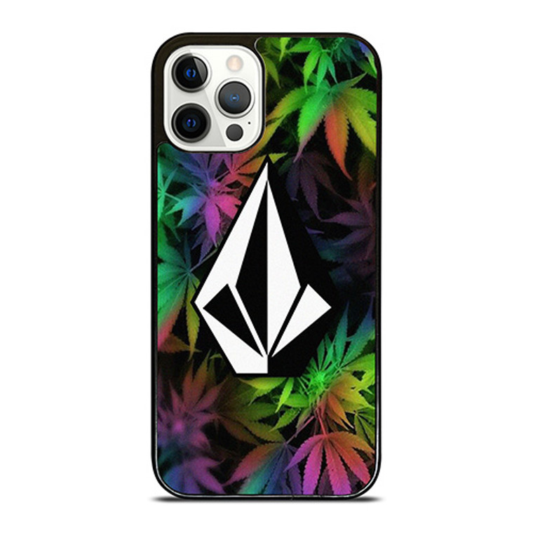 VOLCOM MARIJUANA LEAF iPhone 12 Pro Case Cover