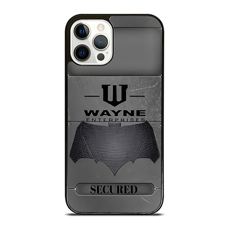 WAYNE ENTERPRISES METAL LOGO iPhone 12 Pro Case Cover WAYNE ENTERPRISES METAL LOGO iPhone 12 Pro Case Cover