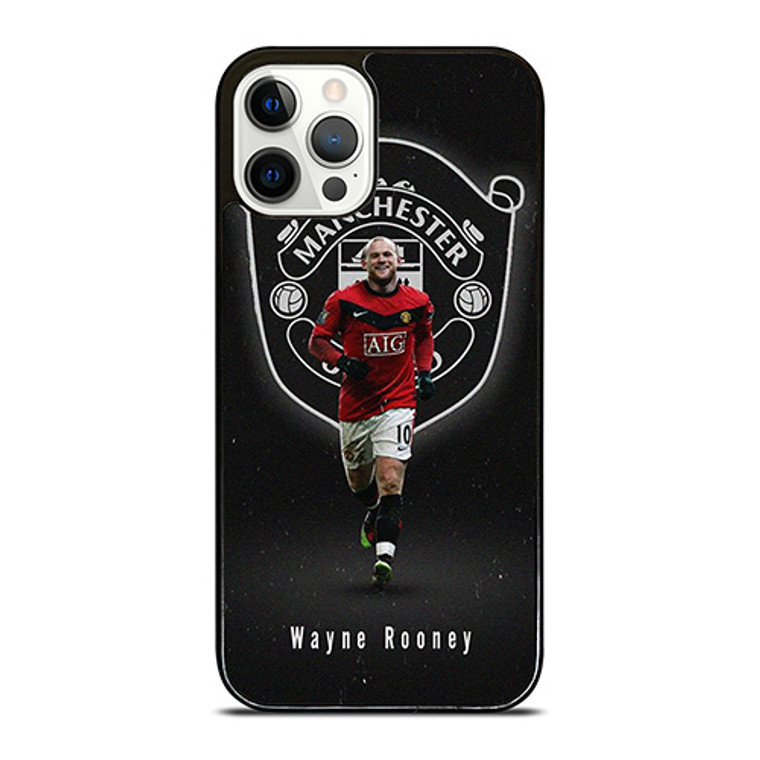 WAYNE ROONEY MANCHESTER UNITED FC iPhone 12 Pro Case Cover