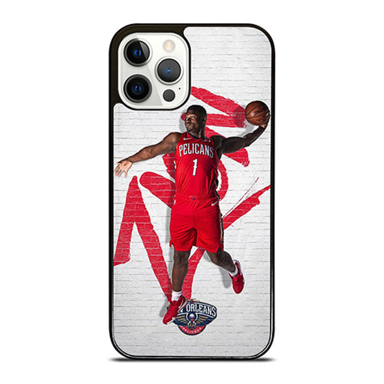 ZION WILLIAMSON NEW ORLEANS PELICANS NBA 2 iPhone 12 Pro Case Cover