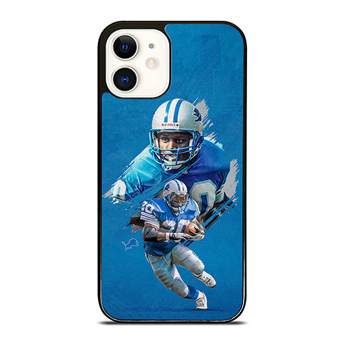 BARRY SANDERS DETROIT LIONS FOOTBALL iPhone 12 Case Cover