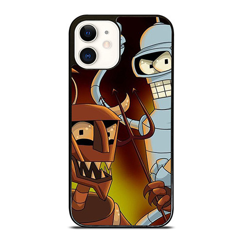 BENDER ROBOT DEVIL FUTURAMA CARTOON iPhone 12 Case Cover