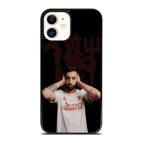 BRUNO FERNANDES MANCHESTER UNITED RED DEVILS iPhone 12 Case Cover