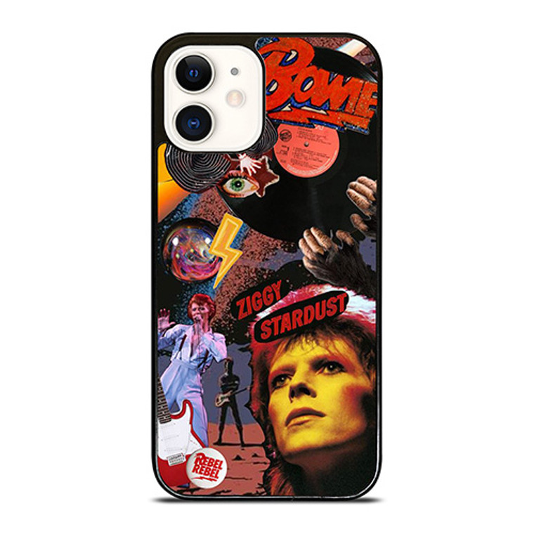 DAVID BOWIE AESTHETIC COLLAGE iPhone 12 Case Cover