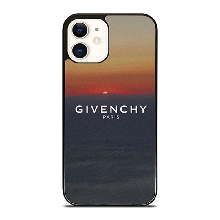 GIVENCHY PARIS SUNSET LOGO iPhone 12 Case Cover