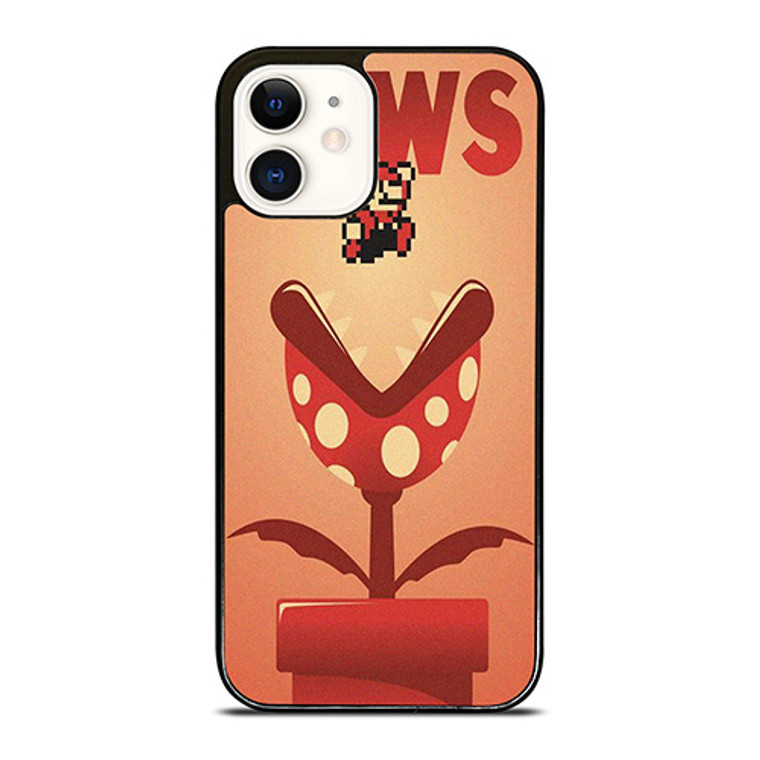 JAWS SUPER MARIO BROS iPhone 12 Case Cover