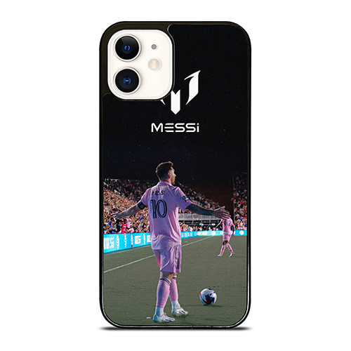LIONEL MESSI INTER MIAMI LOGO iPhone 12 Case Cover