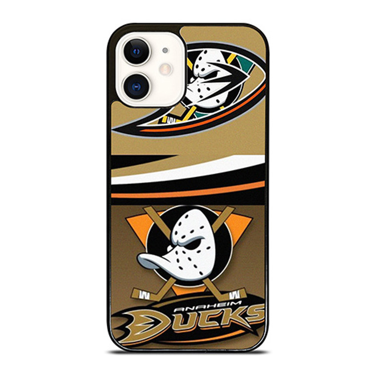 MIGHTY DUCKS HOCKEY LOGO iPhone 12 Case Cover MIGHTY DUCKS HOCKEY LOGO iPhone 12 Case Cover