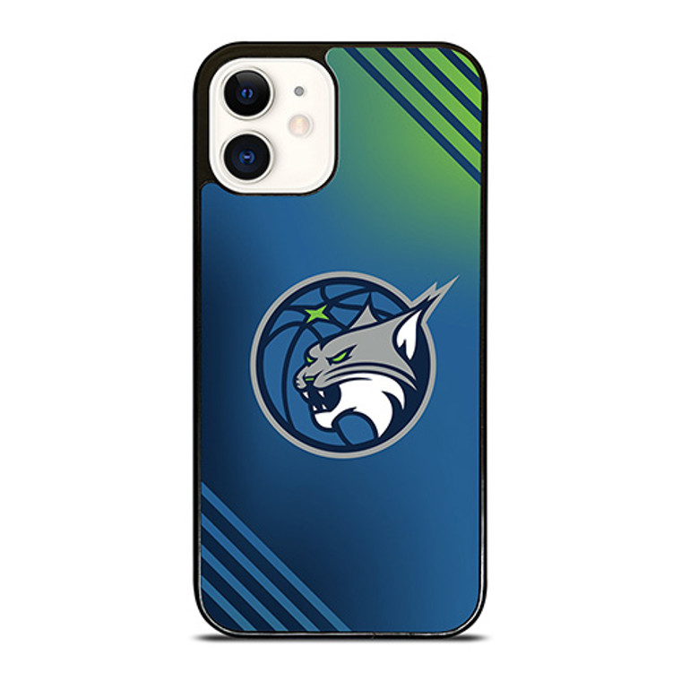 MINNESOTA WOMEN NBA LOGO iPhone 12 Case Cover MINNESOTA WOMEN NBA LOGO iPhone 12 Case Cover