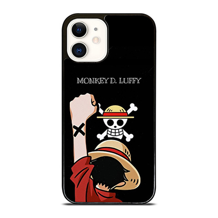 MONKEY D LUFFY ANIME LOGO iPhone 12 Case Cover MONKEY D LUFFY ANIME LOGO iPhone 12 Case Cover
