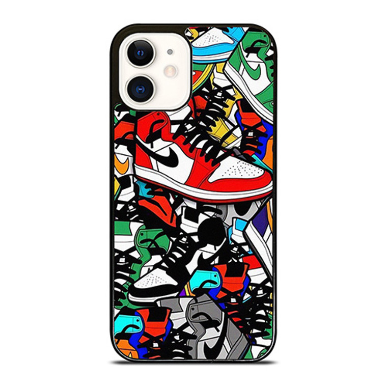 NIKE AIR JORDAN SERIES COLLECTION iPhone 12 Case Cover