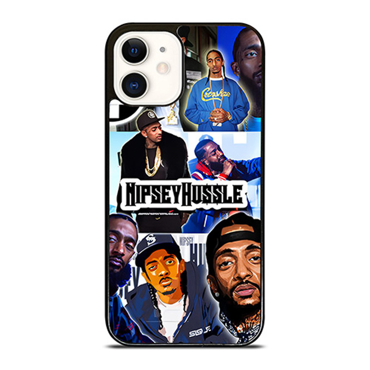 NIPSEY HUSSLE RAPPER COLLAGE iPhone 12 Case Cover