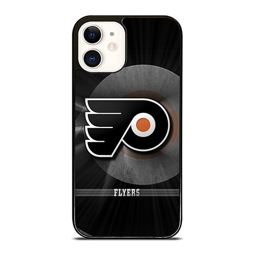 PHILADELPHIA FLYERS METAL EMBLEM iPhone 12 Case Cover