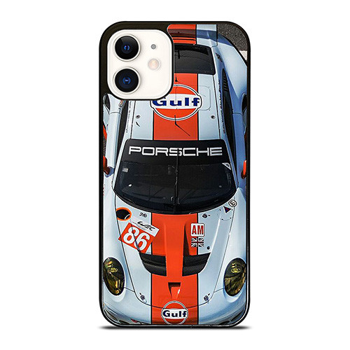 PORSCHE GULF RACING CAR iPhone 12 Case Cover