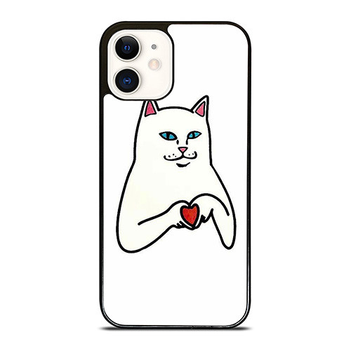 RIPNDIP CAT LOVE SIGN iPhone 12 Case Cover