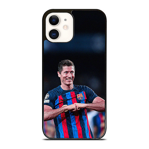 ROBERT LEWANDOWSKI BARCELONA iPhone 12 Case Cover