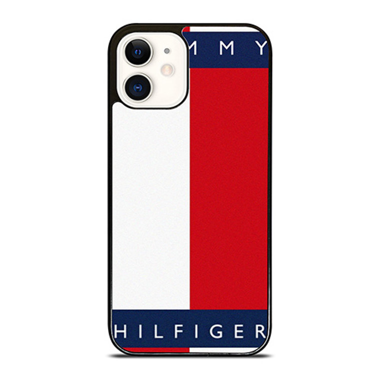 TOMMY HILFIGER GOODS LOGO iPhone 12 Case Cover