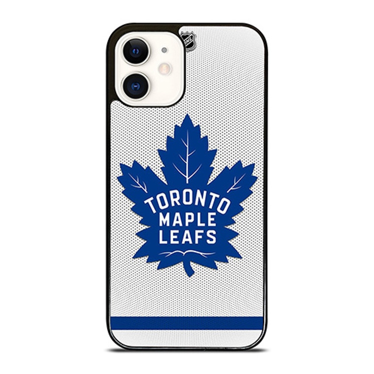 TORONTO MAPLE LEAFS NHL CARBON LOGO iPhone 12 Case Cover