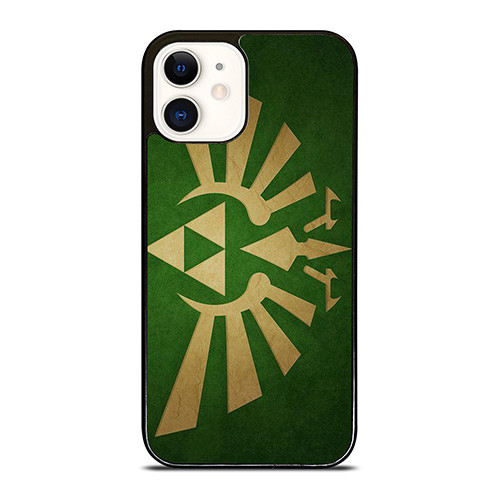 TRIFORCE LEGEND OF ZELDA GREEN LOGO iPhone 12 Case Cover