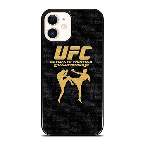 UFC FIGHTING FABRIC LOGO iPhone 12 Case Cover