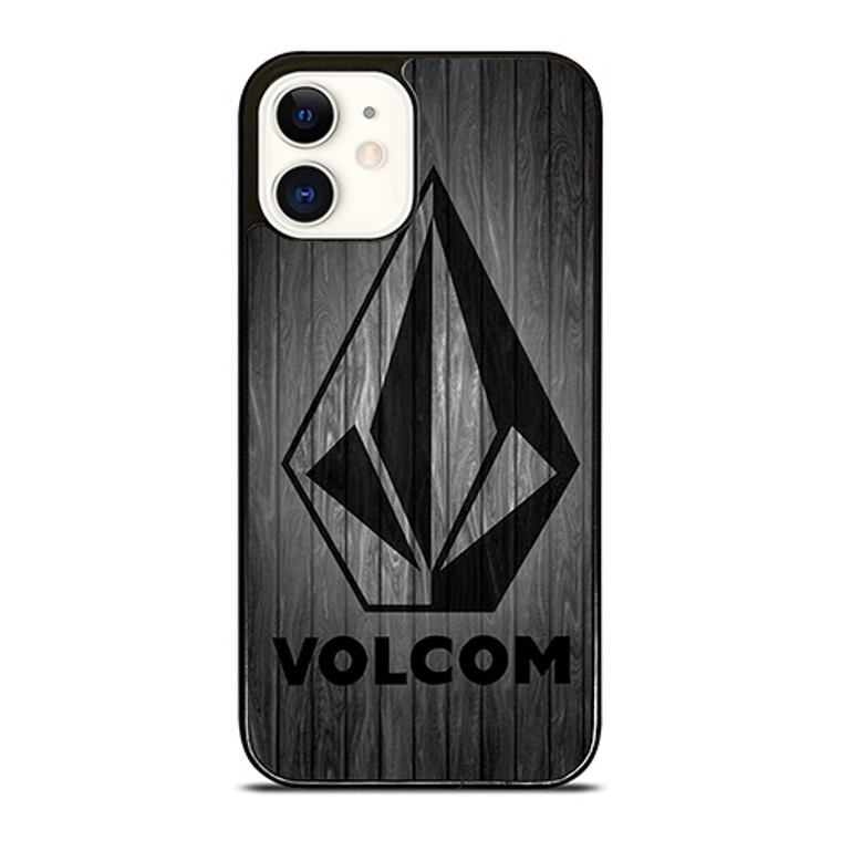 VOLCOM SKATE WOOD LOGO iPhone 12 Case Cover